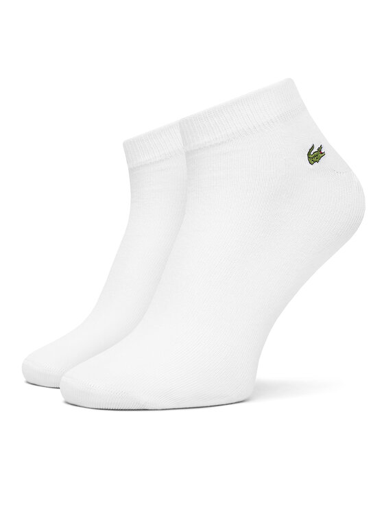 Lacoste Lacoste Σετ 3 ζευγάρια κοντές κάλτσες unisex RA2917 Λευκό