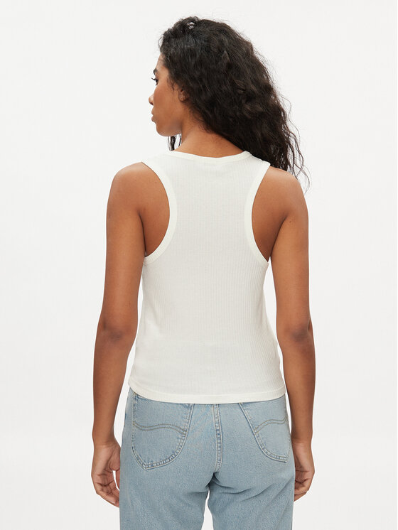 Lee Lee Top 112350212 Écru Slim Fit