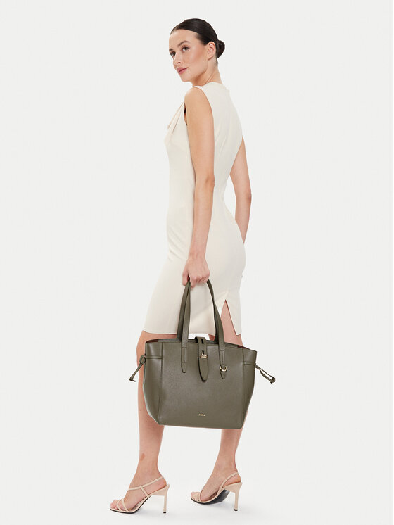 Furla Furla Kabelka Net M Tote 29 WB00779-HSF000-2810S-1007 Zelená