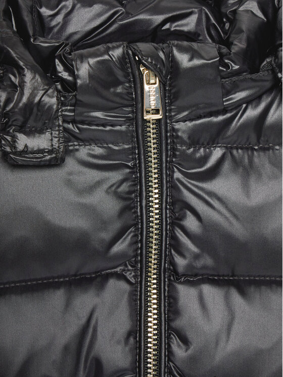 Guess Guess Μπουφάν πουπουλένιο K3BL06 WB080 Μαύρο Regular Fit