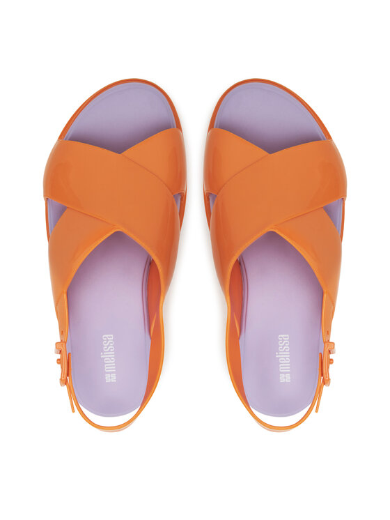 Melissa Melissa Sandały Melissa Mare Platform Ad 36047 Pomarańczowy