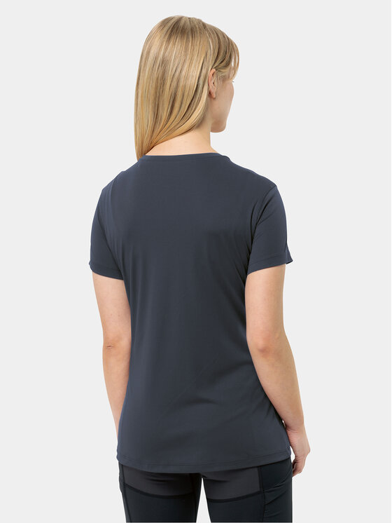 Jack Wolfskin Jack Wolfskin Technisches T-Shirt Tech 1807122 Dunkelblau Regular Fit