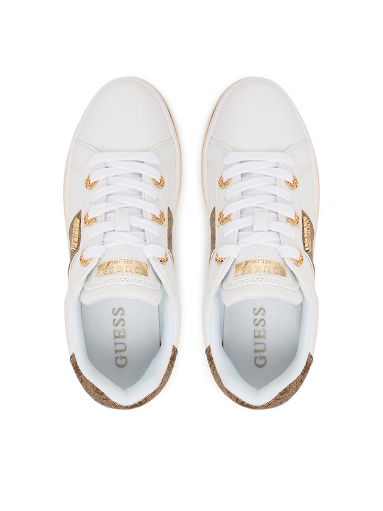 Guess Guess Sneakersy FLPSTW FAL12 Biela