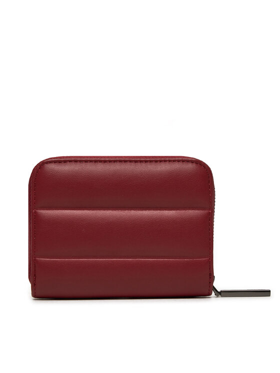 Calvin Klein Calvin Klein Portafoglio Line Quilt Medium Zip Around K60K612201 Rosso