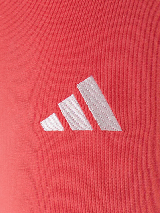 adidas adidas Legginsy Essentials 3-Stripes KE4389 Koralowy Slim Fit