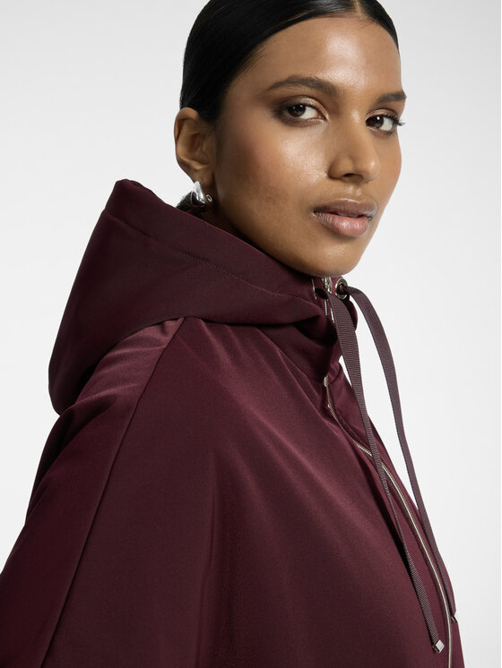 Elena Mirò Elena Mirò Giubbotto piumino F002E000068N039 Bordeaux Over Fit
