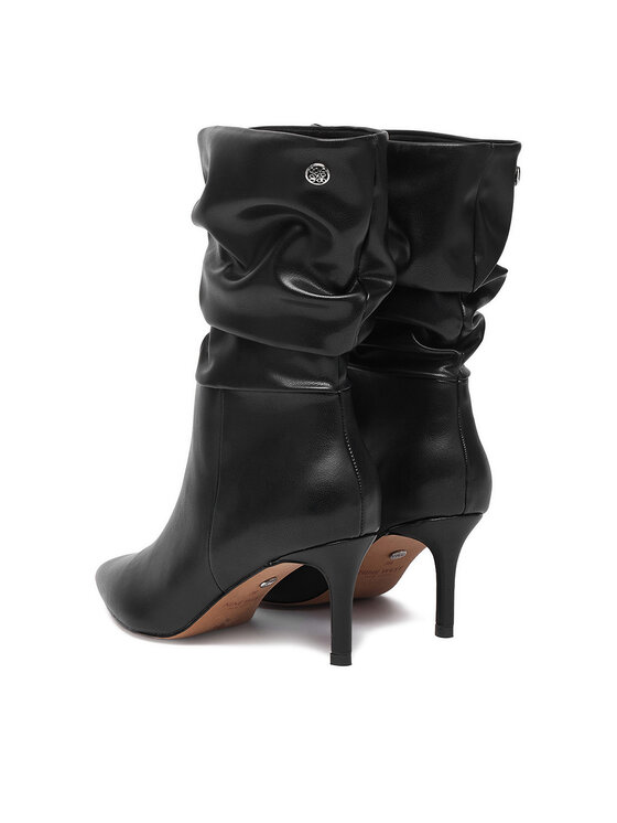 Nine West Nine West Polokozačky CEO-SAMIRA-02 Černá