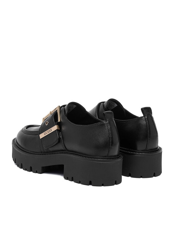 Guess Guess Chunky loafers EO-CI12-LEA-01 Nero