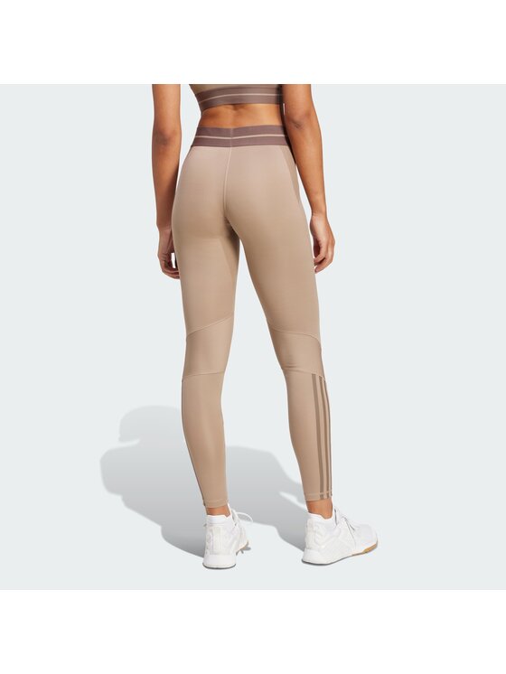 adidas adidas Legginsy 152105 Brązowy Fitted Fit