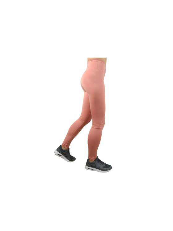 Nike Nike Legginsy Nike Swoosh Pink Różowy Slim Fit
