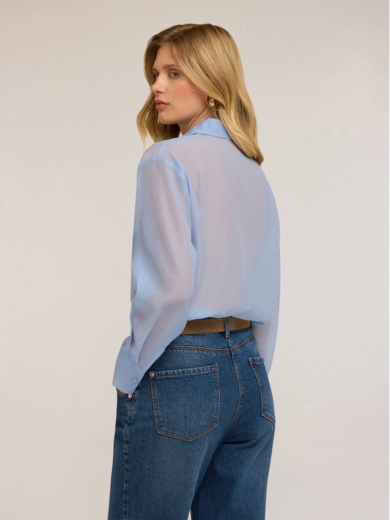 Motivi Motivi Camicia 5268Q000862N004 Turchese Regular Fit