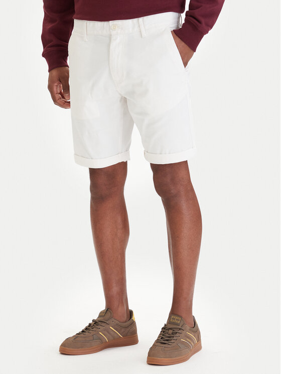 Tommy Jeans Tommy Jeans Шорти от плат Scanton DM0DM22852 Екрю Slim Fit