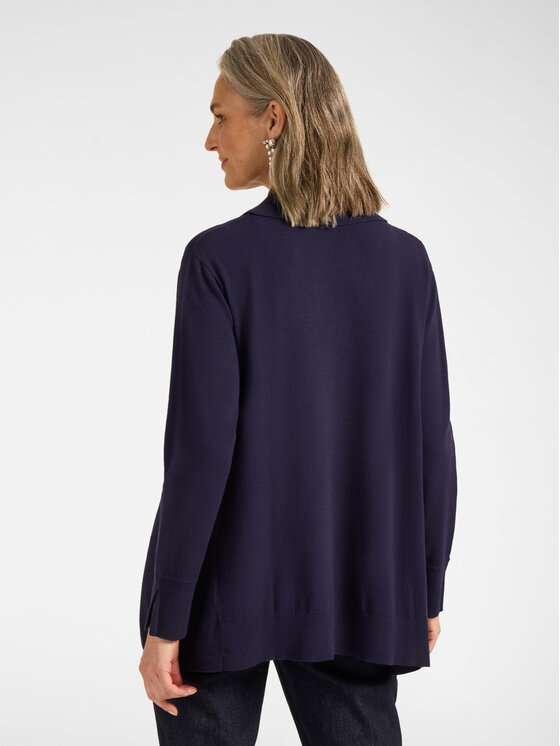 Elena Mirò Elena Mirò Sweter M023Z000783N0H4 Niebieski Over Fit