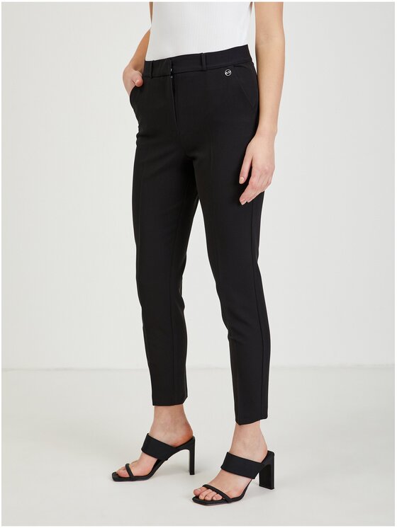 Orsay Orsay Spodnie damskie 390292-97__36 Czarny Chino Fit
