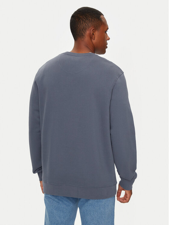 Wrangler Wrangler Bluza Sign Off 112357335 Niebieski Regular Fit