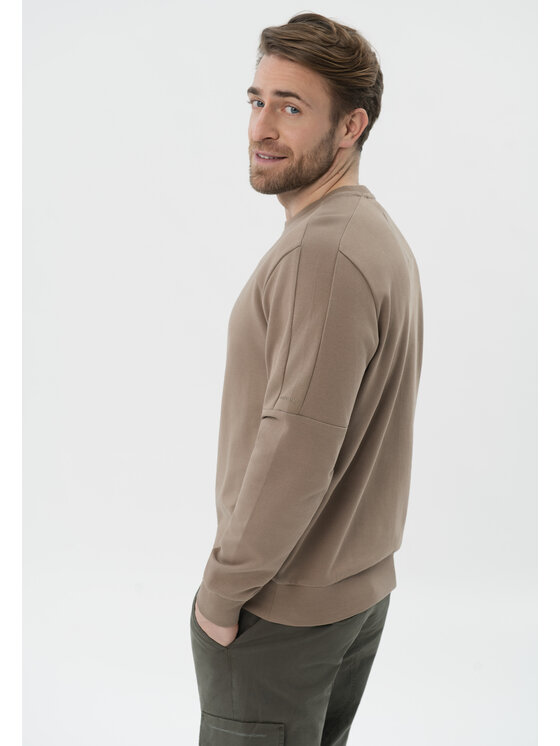 Volcano Volcano Bluza B-BARK Beżowy Regular Fit