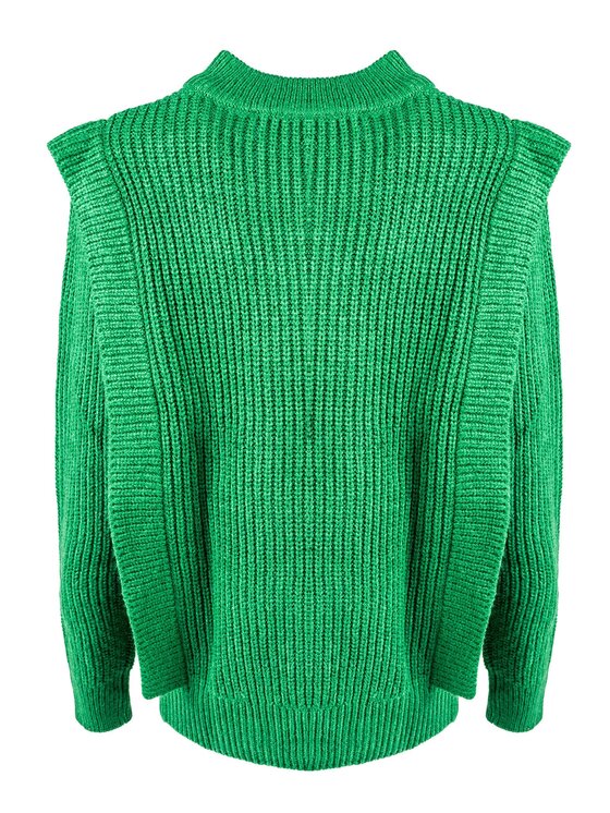 Silvian Heach Silvian Heach Πουλόβερ PGA22137LU Πράσινο Oversize