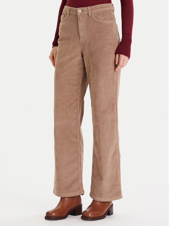 Vero Moda Vero Moda Hlače Tessa 10315350 Bež Wide Leg