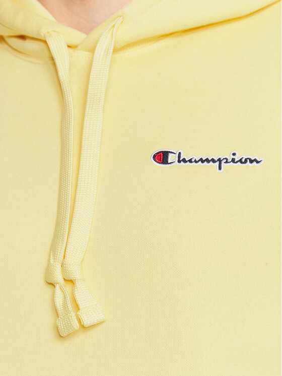 bright yellow champion hoodie