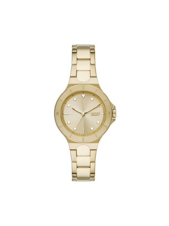 DKNY DKNY Pulkstenis Chambers NY6655 Zelta