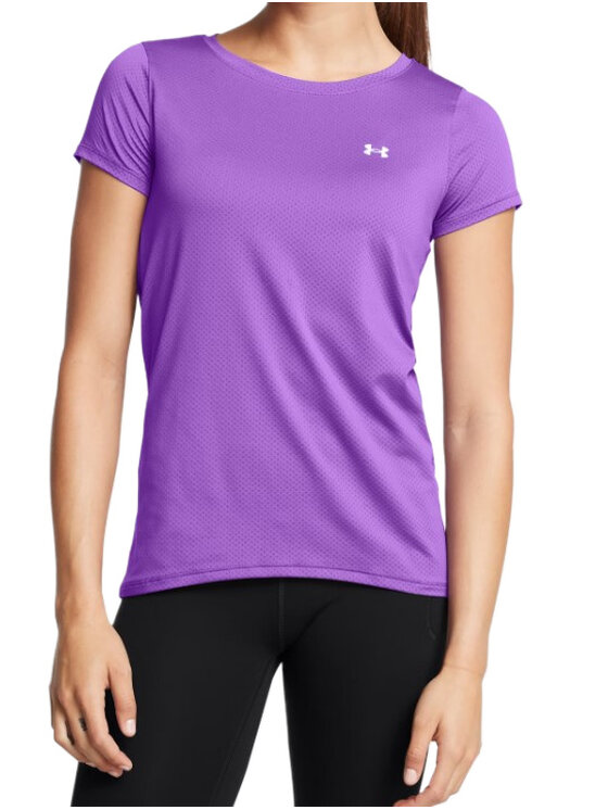 Under Armour Under Armour T-Shirt Tech Mesh SS Fioletowy Regular Fit