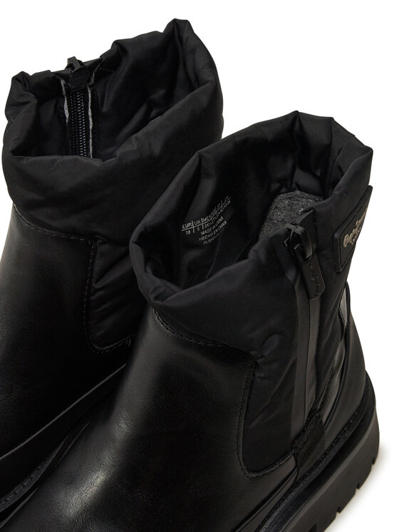Pepe Jeans Pepe Jeans Čizme PLS50528 Crna