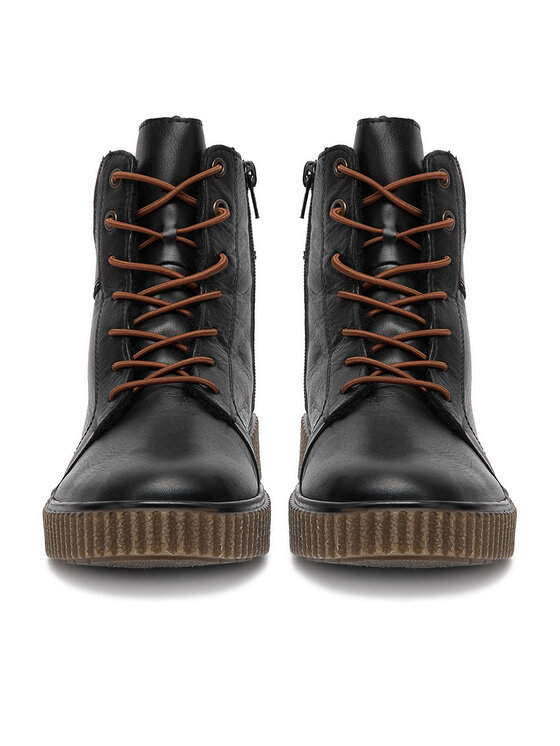 Rieker Rieker Schnürschuhe Y4303-00 Schwarz