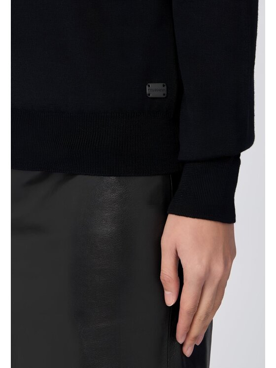 Trussardi Trussardi Cardigan M0116001165N033 Nero Regular Fit