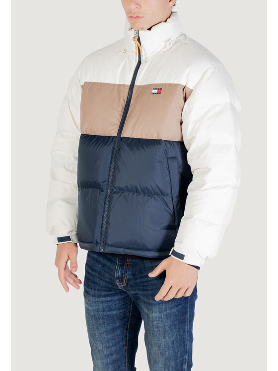 Tommy Jeans Tommy Jeans Μπουφάν πουπουλένιο TJM ALASKA DOWN CLBK Λευκό Egg Fit