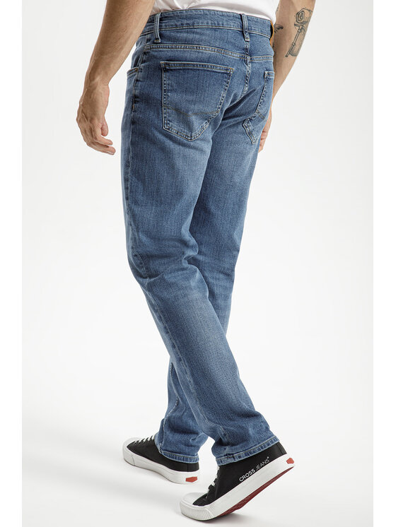 Cross Jeans Cross Jeans Jeansy F 194-700 Niebieski Tapered Leg