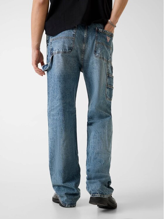 Guess Jeans Guess Jeans Jeansy 182487 Niebieski Regular Fit