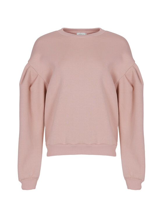 LAURELLA LAURELLA Mikina 1TU019 Růžová Regular Fit