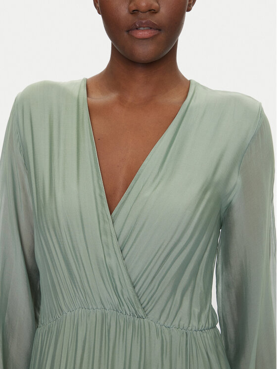 Dixie Dixie Rochie de vară A207W050 Verde Regular Fit