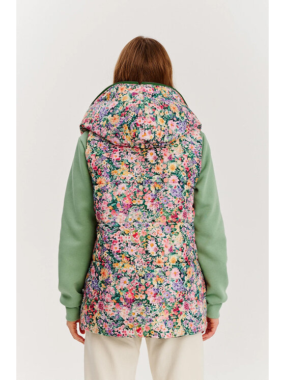 NAOKO NAOKO Vesta Rise & Bloom Zelená Regular Fit
