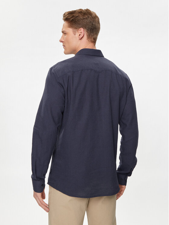 Only & Sons Only & Sons Košulja Caiden 22012321 Tamnoplava Slim Fit