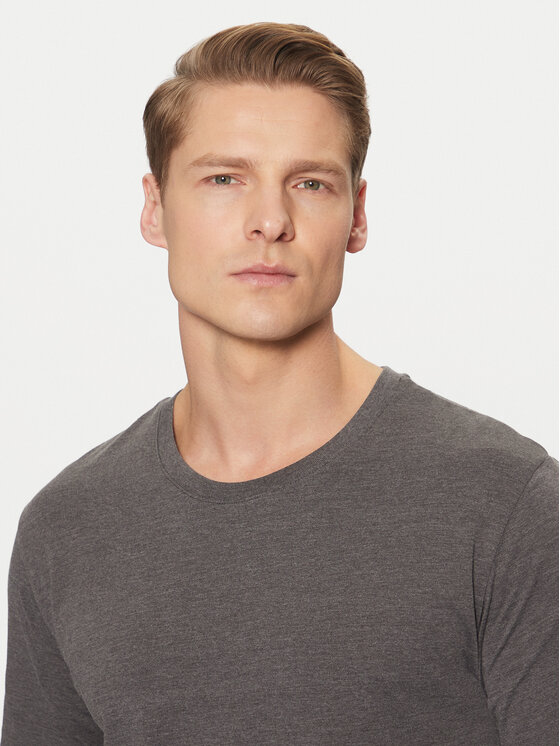 Jack & Jones Jack & Jones T-Shirt 12222887 Szary Standard Fit