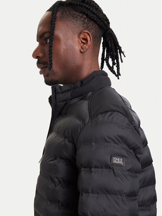 KARL LAGERFELD KARL LAGERFELD Kurtka przejściowa 505024 564596 Czarny Regular Fit