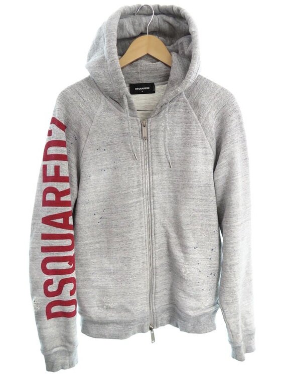 Dsquared2 Dsquared2 Mikina S71HG00551 Šedá Regular Fit