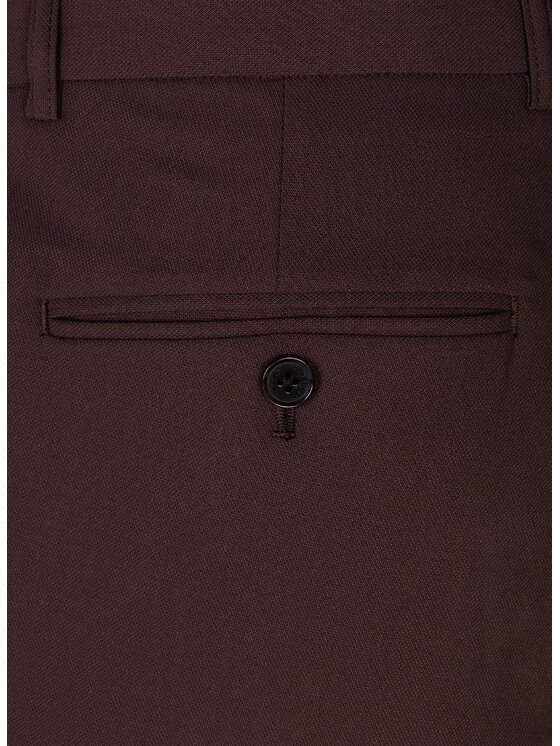 Pako Lorente Pako Lorente Spodnie garniturowe P26SF-6G-007 Brązowy Slim Fit