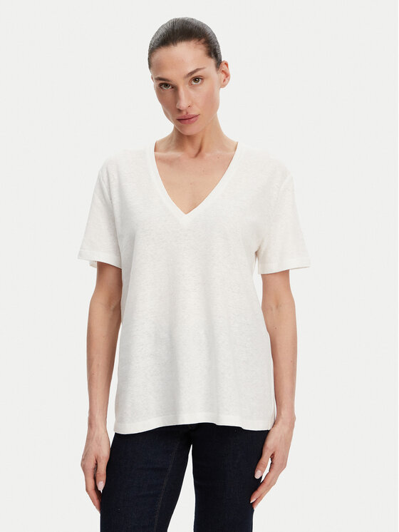 ACCESS FASHION ACCESS FASHION T-Shirt 53-2148-611 Bílá Regular Fit