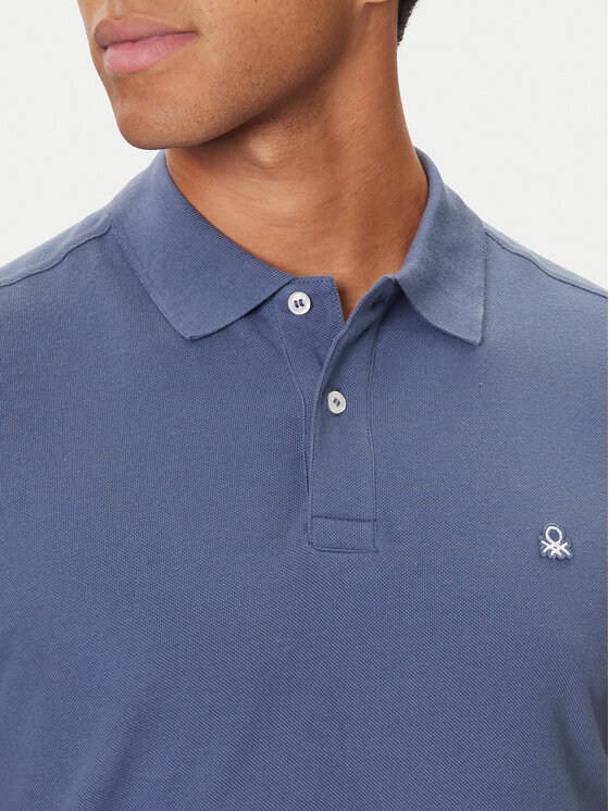 United Colors Of Benetton United Colors Of Benetton Polokošeľa 3089J3179 Tmavomodrá Regular Fit
