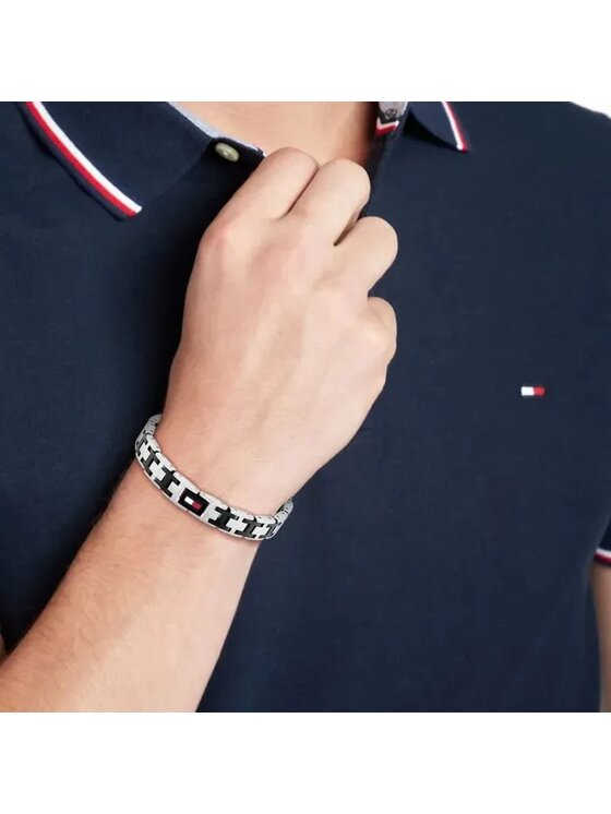 Tommy Hilfiger Tommy Hilfiger Bransoletka 2790684 Srebrny