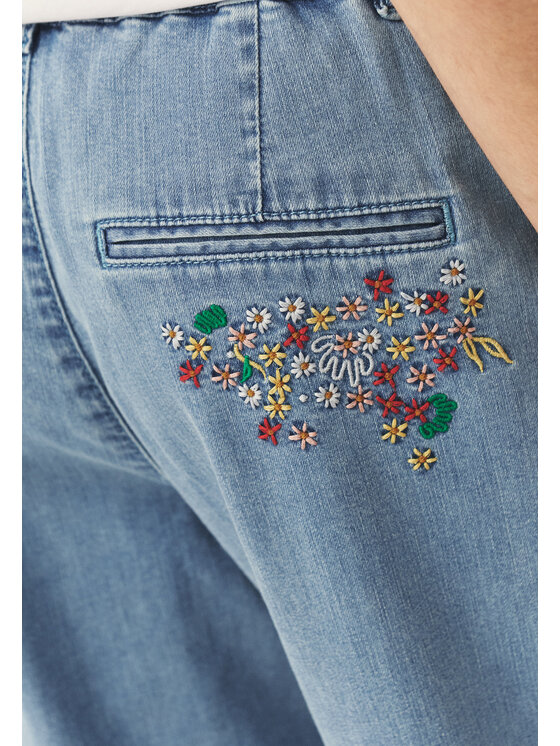 TATUUM TATUUM Jeansy SEREMIO Modrá Loose Fit