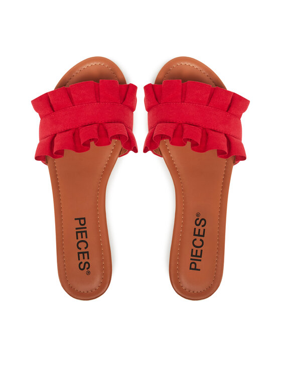 Pieces Pieces Ciabatte Nola 17101699 Rosso