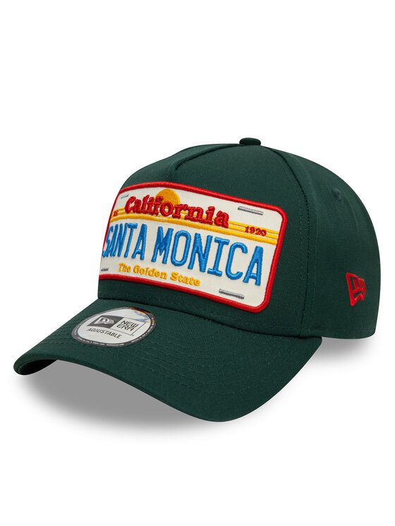 New Era New Era Kepurė su snapeliu Miami License Plate 9FORTY A-Frame 60595463 Žalia