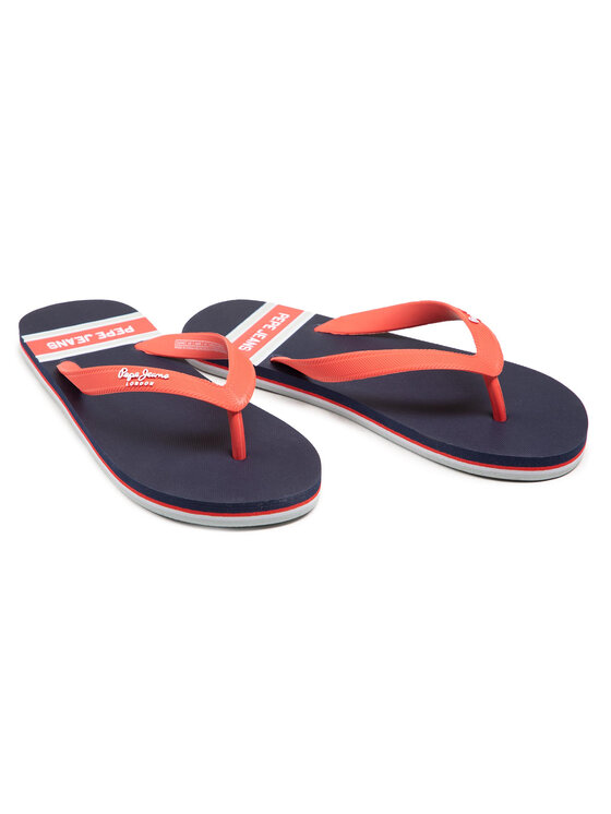Pepe Jeans Pepe Jeans Žabky Bay Beach Man PMS70096 Červená