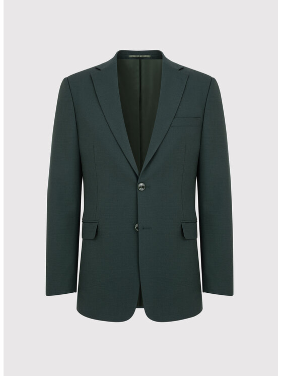 Pako Lorente Pako Lorente Marynarka P24SF-3G-029 Zielony Slim Fit