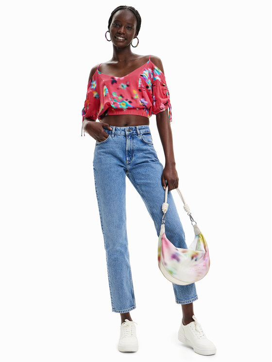 Desigual Desigual Blūze 23SWBW20 Rozā Regular Fit