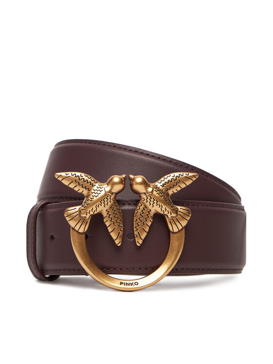 PINKO PINKO Curea Love Berry H4 Belt AI 25-26 PLT01 100120 A0F1 Violet