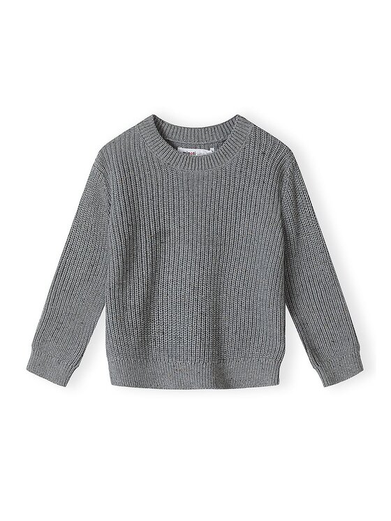 minoti minoti Sweter 33KNIT273 Szary Regular Fit